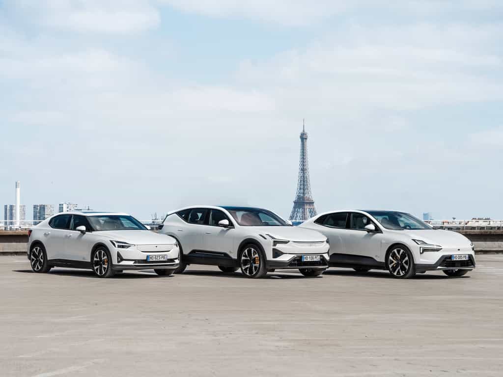 La marque automobile suédoise Polestar arrive en France cet été avec trois modèles incontournables. © Polestar